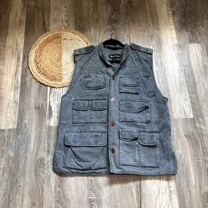 GANDER MOUNTAIN Mens Outdoor Utility Cargo Vest